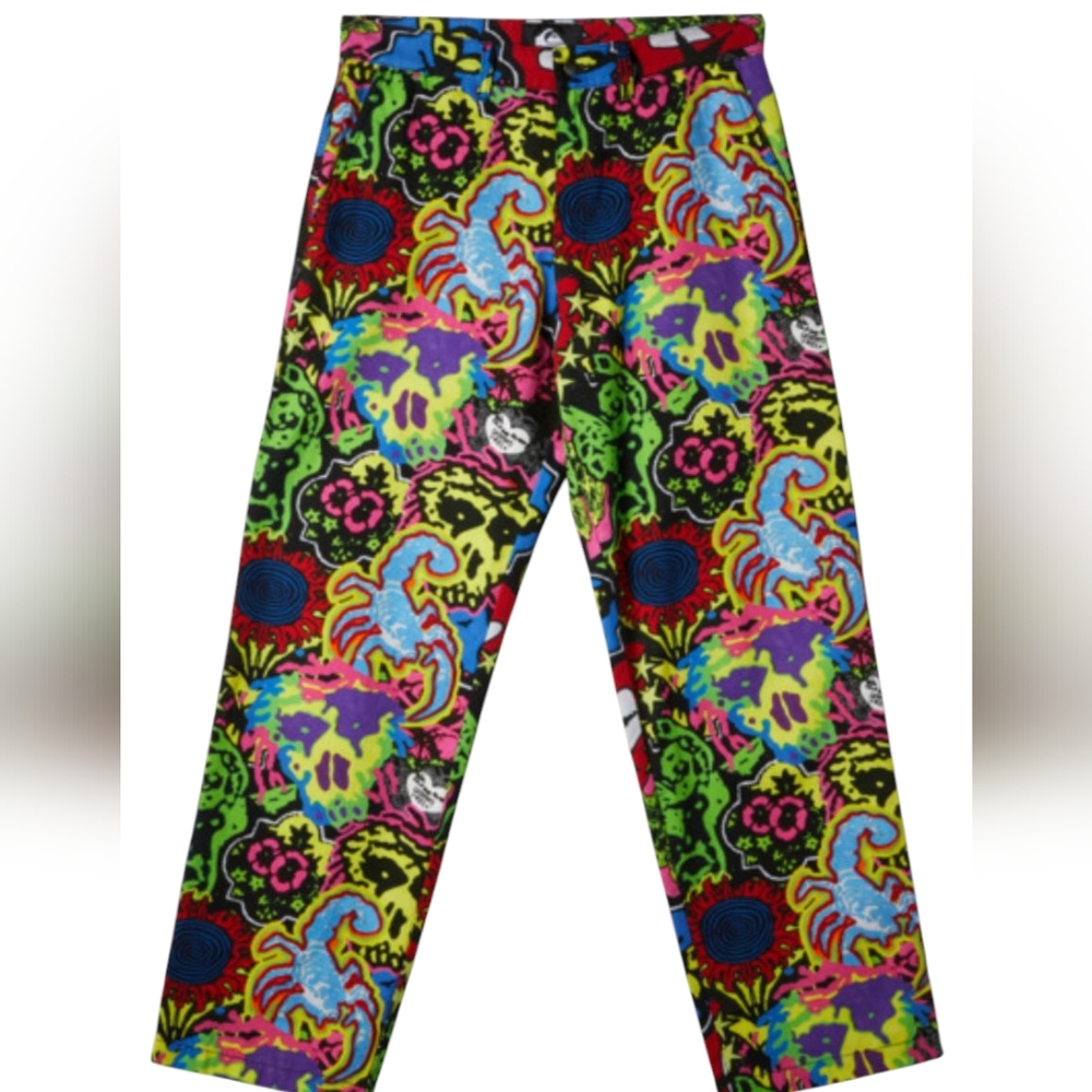Quiksilver Pants | Men Quiksilver X Saturdays Nyc Wide Leg Pants Black...Size 29